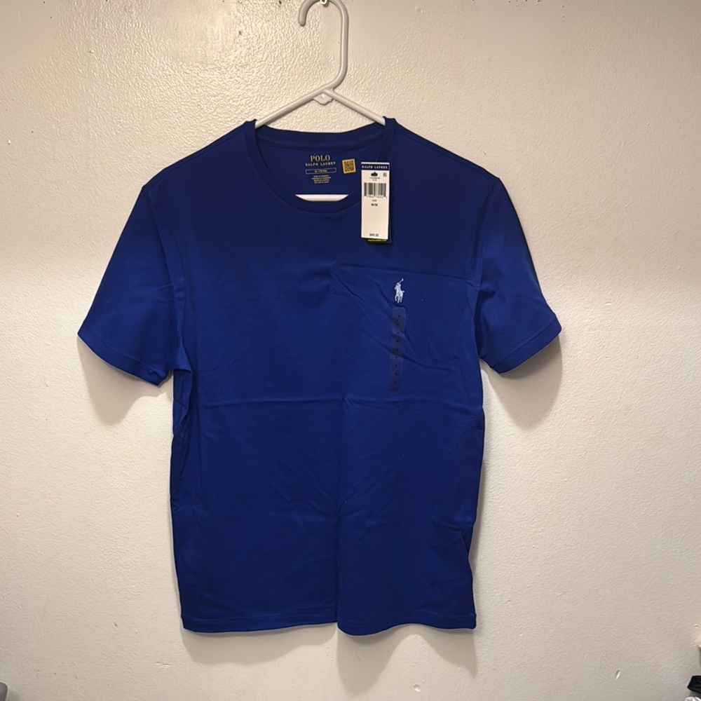 Polo by Ralph Lauren Men's Blue T-Shirt